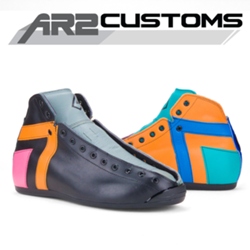 AR2 Purple Orange Teal Pink Grey Blue